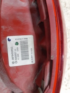 фото thumb №7, Лампа зад задня ліва права vw passat b7 універсал 3af945096c