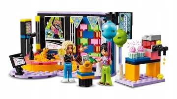 КАРАОКЕ-ВЕЧЕРИНКА LEGO FRIENDS, ВРАЩАЮЩАЯСЯ СЦЕНА ПОЮ, ШАРЫ И ХИТ ГЕККОНОВ
