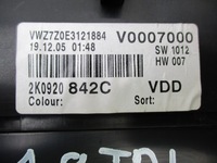 фото thumb №4, Vw caddy 1.9 tdi bsu счетчик приборы 2k0920842c