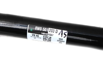 фото thumb №7, Audi a4 a5 полуось задняя зад 8w0501203d 8w0 501 203 d 8w 2015- f5 b9