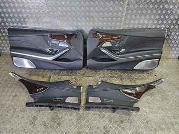 фото thumb №10, Сиденья сиденье диван mercedes s-klasa w217 купе салон кожа обшивки