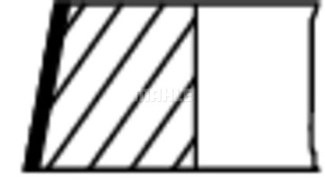 фото thumb №1, Mahle кільця поршневі 94,40 2,8jtd 00- 2,5-2-2,5 std 1cyl