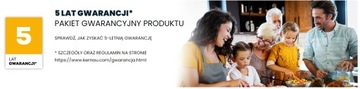 Płyta KERNAU KIH 7534-5B BL KITCHEN CONNECT 5 LAT GWARANCJI