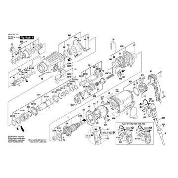 Масло 1000мл BOSCH GBH2-26DFR 703 ударная дрель