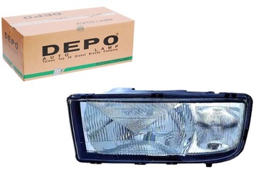 фото thumb №1, Фара h4/w5w электрический цвет вкладыш серебряный