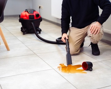 ODKURZACZ PRZEMYSŁOWY DO GRUZU GIPSU 25L MOCNY SUCHO BEZWORKOWY MOKRO 4000W