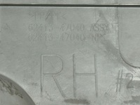 Toyota prius 3 накладка обшивка стійка правий Зі Шроту, фото thumb