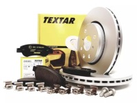 фото thumb №2, Textar тормозные диски+ тормозные колодки перед peugeot 107 108 247mm