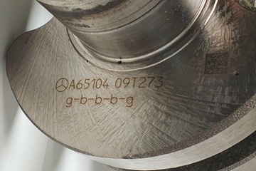 фото thumb №9, Wał коленчатый mercedes glk x204 651916 a6510300401