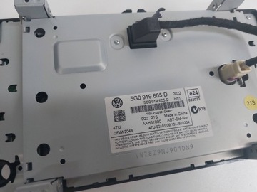 фото thumb №3, Vw golf vii 7 монітор дисплей радіо 5g0919605d