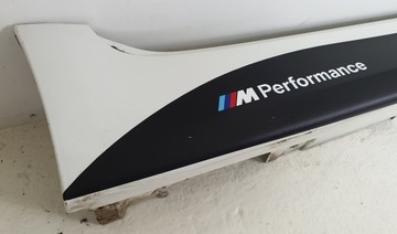 фото thumb №6, Планка накладка порога правая альпийский белый 3 bmw 5 f10