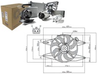 фото thumb №1, Nissens вентилятор радиатора с корпус alfa rome