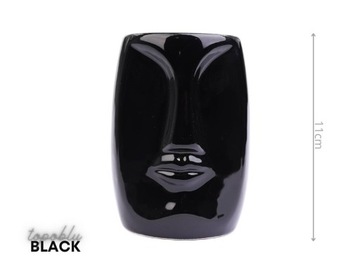 CZARNY CERAMICZNY KOMINEK ZAPACHOWY NEW DESIGN