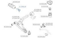 фото thumb №1, Наконечник тяга mitsubishi galant 84