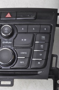 фото thumb №7, Opel zafira c iii панель радіо радіо 13435410