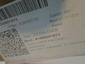 фото thumb №9, Mercedes gl x166 166 хром na led правый amg