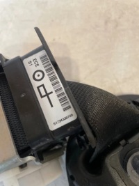 Ремінь безпеки перед передній ліве bmw 1 f20 f21 Зі Шроту, фото thumb