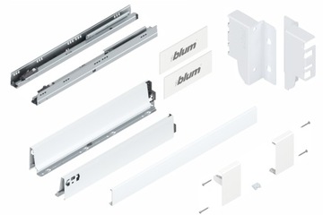 BLUM Szuflada Tandembox 500 Niska wewn. M Biała