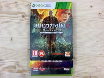 THE WITCHER 2 ASSASSIN OF KINGS идеальные диски - комплект PL XBOX 360