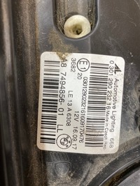 фото thumb №12, Лампа правая передняя bmw 2 f45 f46 led 7494856-01