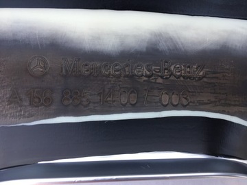 фото thumb №10, Задня накладка спойлер mercedes gla w156 - рестайлінг