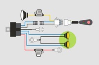 фото thumb №7, Лампа led 20w | 4 диоды led osram | жгут свет типа spot 1920lm | 6000k
