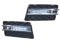 фото thumb №12, Решётка хром правый+ левый do glk x204 2008-2012r. свет led drl движение kpl