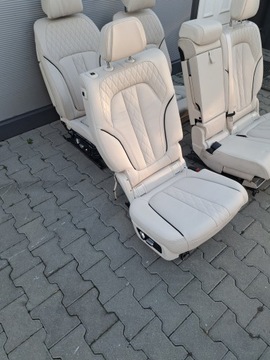 фото thumb №12, Сидіння диван шкіра bmw g07 x7 комплект перед зад