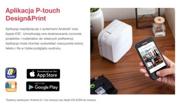 Drukarka etykiet P-touch CUBE PT-P300B