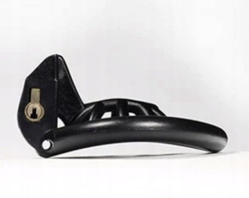 RÓŻOWY PAS CNOTY CHASTITY 4 RINGI MICRO CAGE
