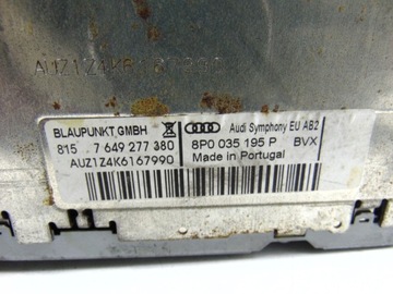 фото thumb №9, Радіо cd symphony audi a3 8p рестайлінг 8p0035195p