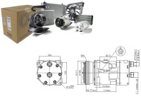 фото thumb №1, Компресор кондиціонера citroen jumper fiat ducato