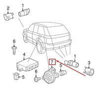фото thumb №7, Динамік система допомоги parkingowej land rover discovery 4 l319