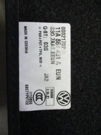фото thumb №9, Vw id4 id.4 коврики велюровые оригинал комплект eu 10b864435a 10b864451a