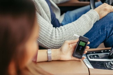 Алкотестер BACSCAN F60 + калибровки + крышка
