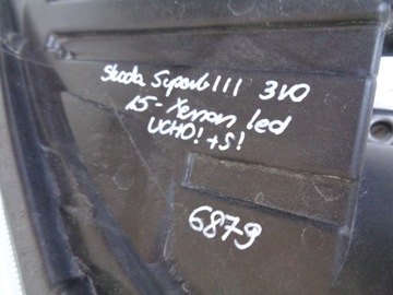 фото thumb №8, Лампа ліва фара skoda superb iii 3v 3v0 15- ксенон led