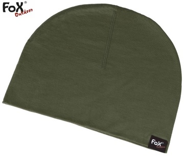 ЗИМНЯЯ ШАПКА ИЗ МЕРИНОСОВОЙ ШЕРСТИ ТЕРМОАКТИВНАЯ FOX OLIVE