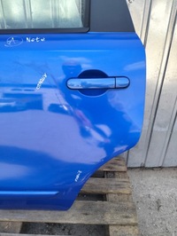 фото thumb №7, Дверь левая левый задняя nissan note e11 цвет bv4 g 2005-2012