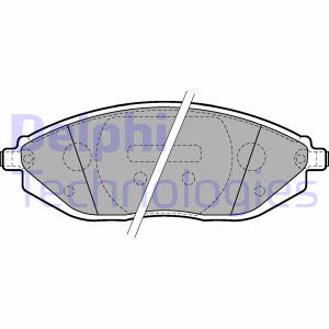 фото thumb №4, Гальмівні колодки гальмівні delphi lp2218