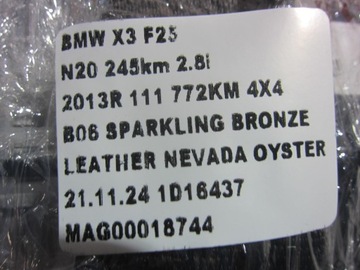 фото thumb №11, Bmw x3 f25 x4 f26 usa ремені передні натягувачі перед 7367249 org 72117367250