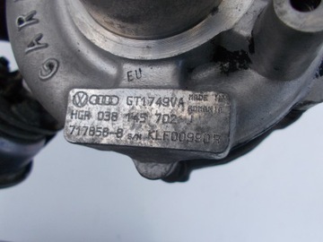 фото thumb №9, Turbo турбіна турбонагнітач audi a4 b6 b7 2.0 tdi 038145702j