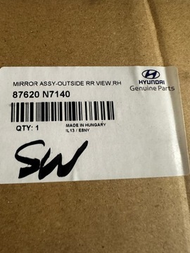 фото thumb №8, Зеркало hyundai tucson iv 4 nx4e 87620n7140 правые