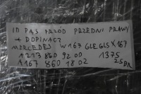 Idealny ремінь перед передній правий + натягувач mercedes w167 x167 gle gls 1 в Україні, фото thumb