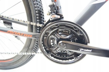 ГОРНЫЙ ВЕЛОСИПЕД 27.5 SHIMANO ALU, ПОДВЕСКА 2XДИСКОВ