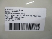 Дверь левое задняя mini f54 clubman 18r Недорого, фото thumb