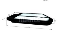 фото thumb №1, Knecht фильтр воздуха chevrolet spark 1.0-1.2lpg