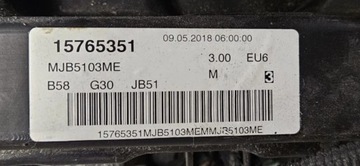 фото thumb №12, Двигатель комплектный bmw 5 g30 540i b58b30a 2018