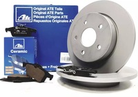 фото thumb №1, Ate гальмівні диски+ гальмівні колодки керамічний задня ford focus ii c max