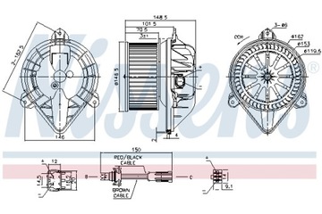 фото thumb №9, Двигун електричний nissens 87432 pl dystrybucja