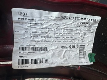 фото thumb №8, Бампер ford mustang mach-e оригинал хороший состояние нет клееный